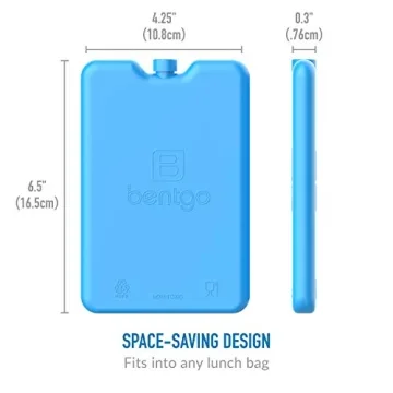 Bentgo Ultra-Thin Ice Packs 4 Pack for Lunch Bags