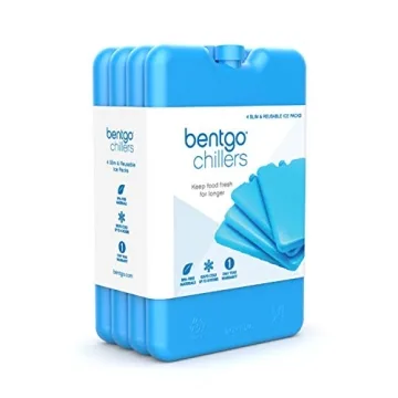 Bentgo Ultra-Thin Ice Packs 4 Pack for Lunch Bags