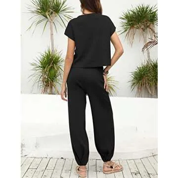 Ugerlov Women's Cozy Two Piece Sweater Sets for Fall