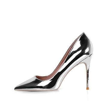 Elisabet Tang High Heels Stylish Silver Stilettos