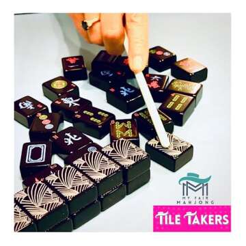 Mahjong Tile Takers | | Fun Fidget | Helps Concentration | Unique Mahjongg Gift or Prize | Game Nigh...