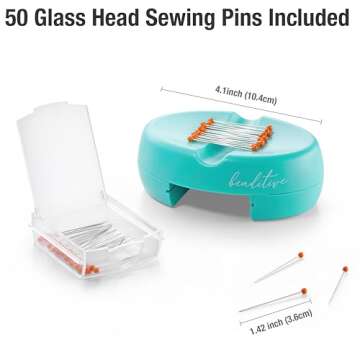 Beaditive Magnetic Pin Cushion - Strong & Stylish Pin Holder