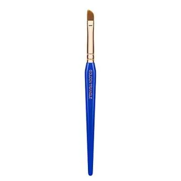 Bdellium Tools Professional Makeup Brush - Golden Triangle 548 Dagger Lip - With All Vegan and Soft Synthetic Fibers, For Precise Lip Definition (Blue, 1pc)