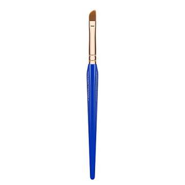 Bdellium Tools Professional Makeup Brush - Golden Triangle 548 Dagger Lip - With All Vegan and Soft Synthetic Fibers, For Precise Lip Definition (Blue, 1pc)