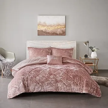 Luxury Velvet Twin Comforter Set for All Seasons