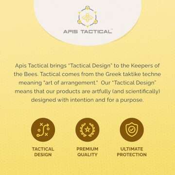 Apis Tactical Beekeeping Gloves - Superior Sting Protection