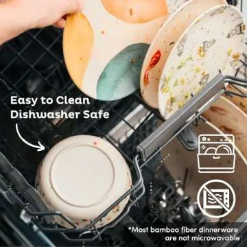 Nook Theory Bamboo Bowls for Kids - Safe & Stylish 4 Pack