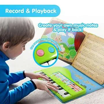 BEST LEARNING My First Piano Book for Toddlers Ages 3-5