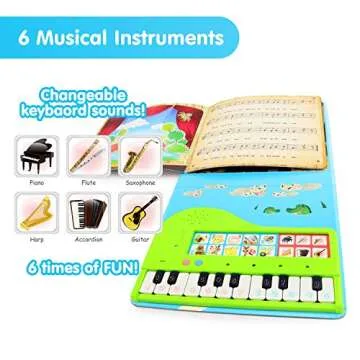 BEST LEARNING My First Piano Book for Toddlers Ages 3-5