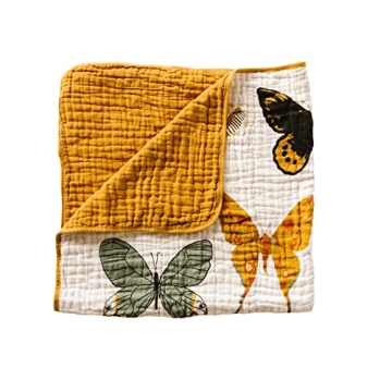 CLEMENTINE KIDS Reversible Quilt - Butterfly Collectors Favorite