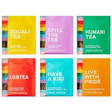 Pride Love is Love Tea Gift Set with 6 Flavors of Tea