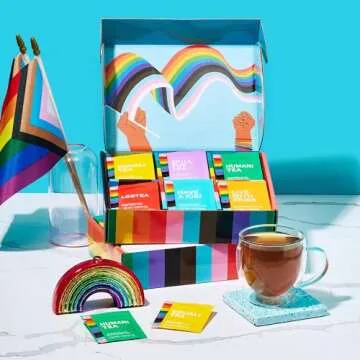 Pride Love is Love Tea Gift Set with 6 Flavors of Tea