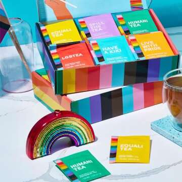 Pride Love is Love Tea Gift Set with 6 Flavors of Tea