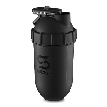 SHAKESPHERE Tumbler: Protein Shaker Bottle and Smoothie Cup, 24 oz - Bladeless Blender Cup Purees Ra...