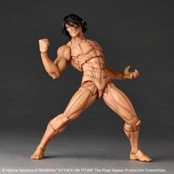 Kaiyodo Revoltech Eren Yeager Figure for Fans and Collectors