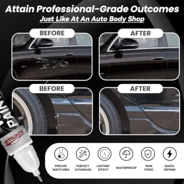 Black Touch Up Paint for Cars - Scratch Repair Made Easy