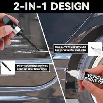 Black Touch Up Paint for Cars - Scratch Repair Made Easy
