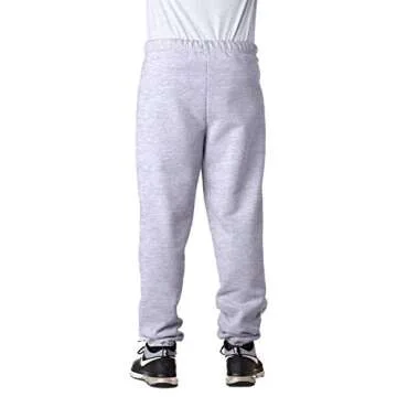Jerzees 8 oz Sweatpant (973M) No Pockets Available in 10 Colors - White 973M S