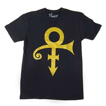Prince Gold Symbol Logo T-Shirt