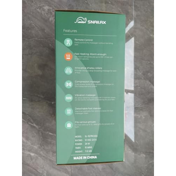 Snailax Heated Foot Massager - FSA & HSA Approved