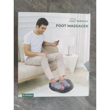 Snailax Heated Foot Massager - FSA & HSA Approved