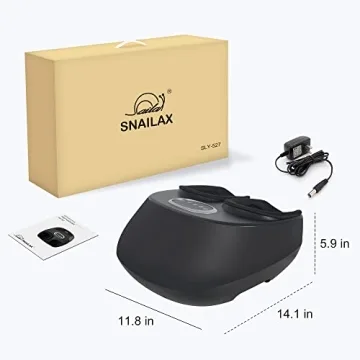 Snailax Heated Foot Massager - FSA & HSA Approved