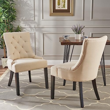Elegant Christopher Knight Dining Chairs Set of 2