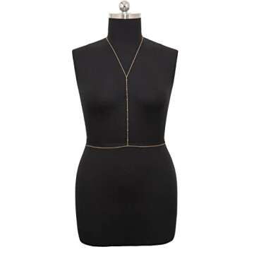 Gold Body Chain Jewelry - Dazzling Beach Accessory