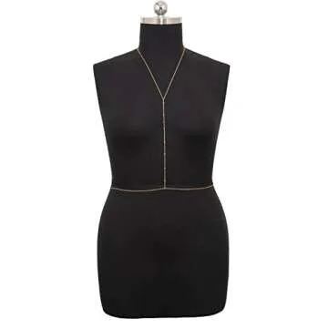 Gold Body Chain Jewelry - Dazzling Beach Accessory