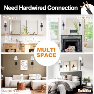 Elegant PASSICA DECOR Wall Sconces Set of Two