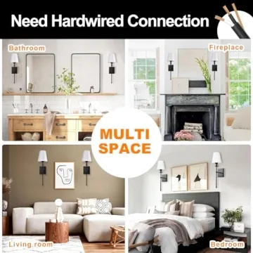 Elegant PASSICA DECOR Wall Sconces Set of Two