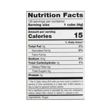 Gilway Demerara Sugar Cubes | From Natural Cane Sugar | 17.6 oz (500g) each [Pack of 2]