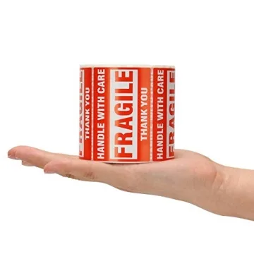 1 Roll 500 Labels Fragile Stickers for Shipping Deals