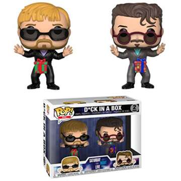 Funko POP! TV: Saturday Night Live Dick in a Box 2 Pack Collectible Figure, Multicolor