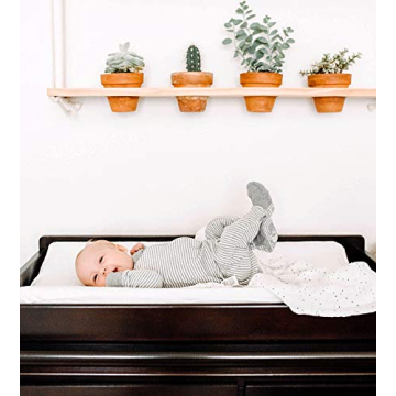 Burt's Bees Baby Changing Pad Cover Organic Cotton for Infants