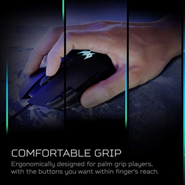 Acer Predator Cestus 315 Gaming Mouse - Adjustable DPI & Custom Controls