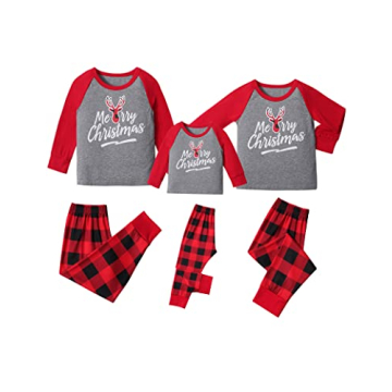 AGERWAY Family Christmas Pajamas Matching Sets 2023