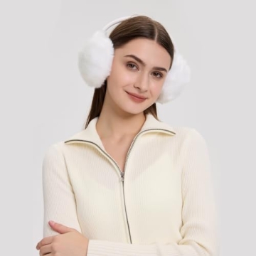 FSTEOE Warm Winter Ear Muffs for Stylish Comfort