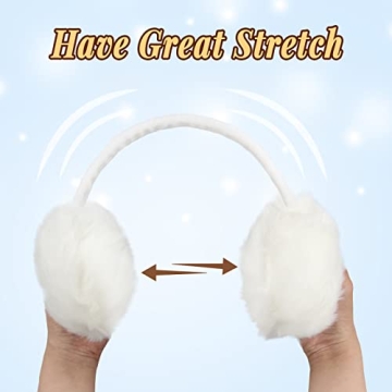 FSTEOE Warm Winter Ear Muffs for Stylish Comfort