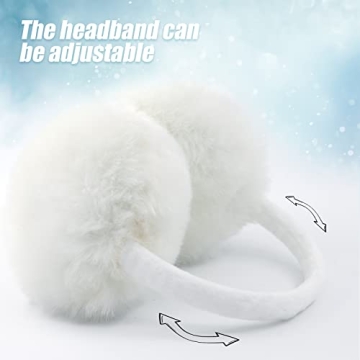 FSTEOE Warm Winter Ear Muffs for Stylish Comfort