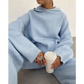 Stylish Inadays Two Piece Sweater Set for All-Day Comfort