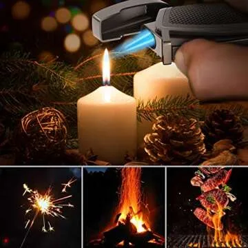 Kollea Double Jet Butane Torch Lighter - Windproof & Stylish