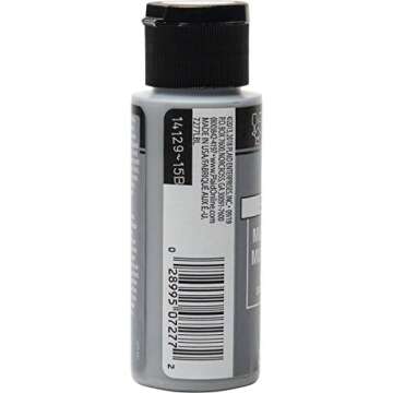 FolkArt Multi-Surface Satin Acrylic Paint, 2oz, Classic French Gray