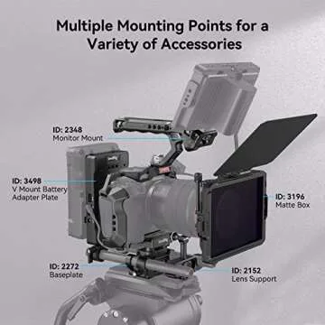 SmallRig Cage Kit for Canon R5/R6 - Handheld Stability