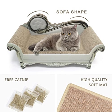 SONGWAY Cat Scratcher Sofa Bed for Comfortable Cat Relaxation