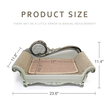 SONGWAY Cat Scratcher Sofa Bed for Comfortable Cat Relaxation