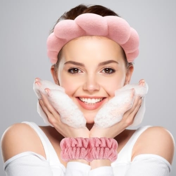 Zkptops Spa Headband Wristband Set - Stylish & Functional