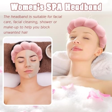 Zkptops Spa Headband Wristband Set - Stylish & Functional