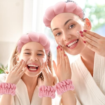 Zkptops Spa Headband Wristband Set - Stylish & Functional