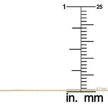 Kooljewelry 10k Yellow Gold Singapore Chain Necklace 18 inch